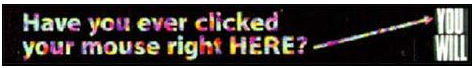 First Banner Ad - Hotwired