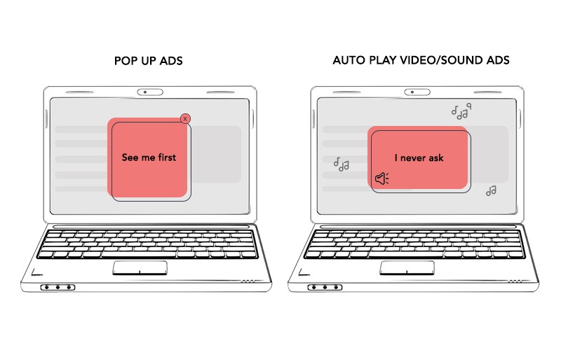 desktop based disruptive ads, defined by better ads standards