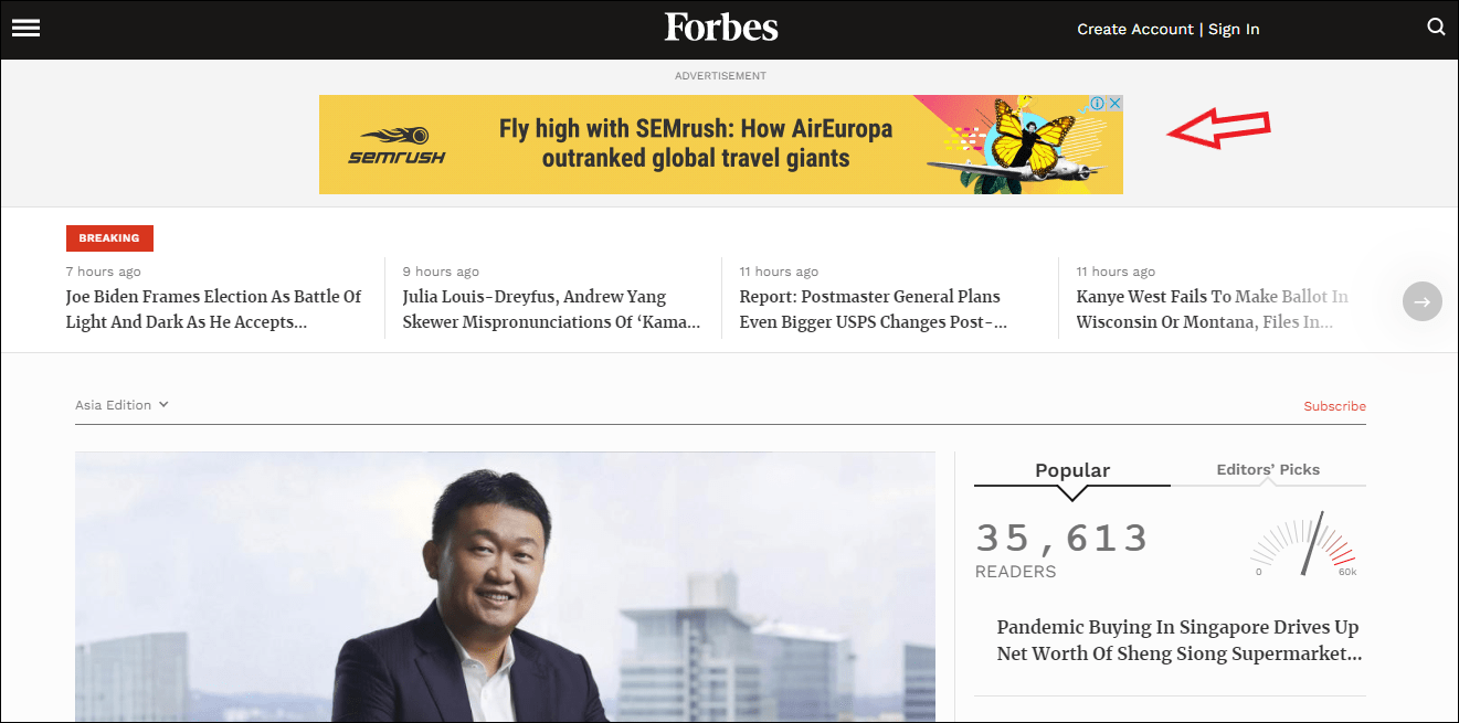 Forbes ad